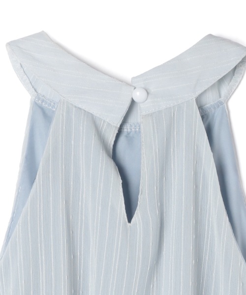 M DOLLY（エムドリー）の「Ribbon lulu chiffon mini dress / リボンルルシフォンミニドレス（ワンピース・レディース・ライトブルー/ブラック・S/M）」の20枚目の写真