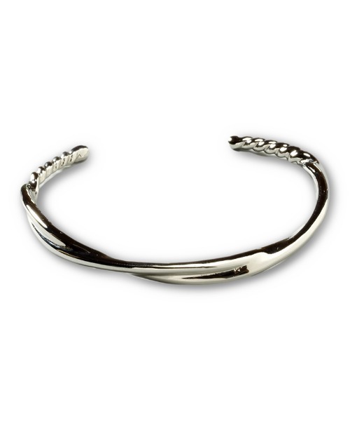 NO ID.(ノーアイディ)の「ab1831-ヘリックスバングル(858170-477A)(バングル/リストバンド・メンズ・シルバー・ONE SIZE)」の10枚目の写真