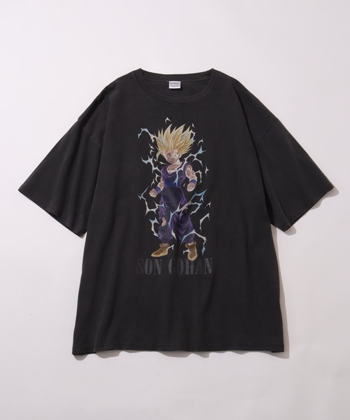 CORPUS　SELECT（コーパストーキョー）の「【DRAGON BALL Z/ドラゴンボールZ】ヴィンテージピグメント加工アソートデザイン 半袖Tシャツ（Tシャツ/カットソー・メンズ・ブラック系/ブラック系2/ブラック系1/ブラック系3・L/M/XL）」の3枚目の写真