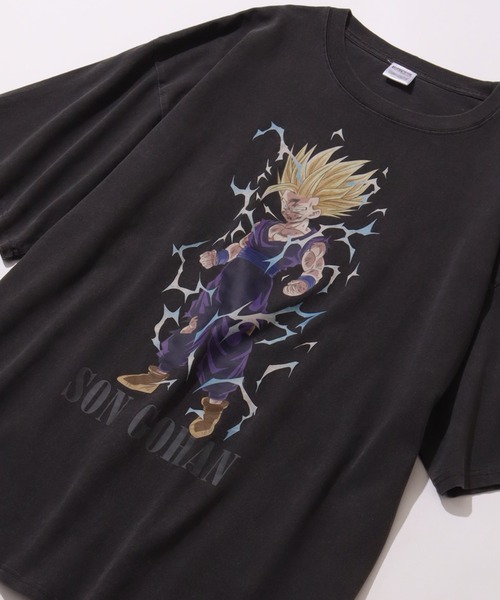 CORPUS　SELECT（コーパストーキョー）の「【DRAGON BALL Z/ドラゴンボールZ】ヴィンテージピグメント加工アソートデザイン 半袖Tシャツ（Tシャツ/カットソー・メンズ・ブラック系/ブラック系2/ブラック系1/ブラック系3・L/M/XL）」の8枚目の写真
