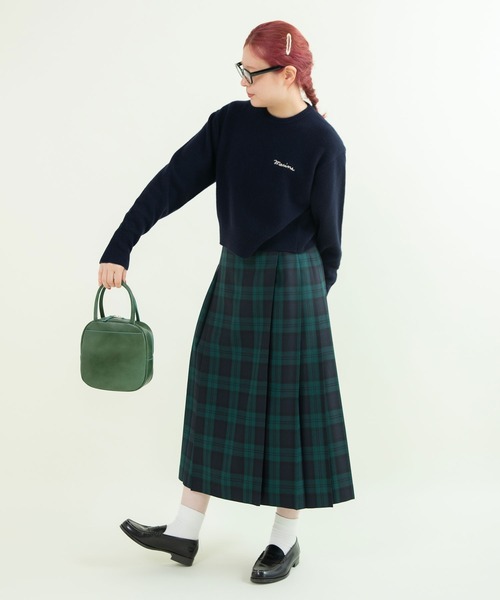 CHILD WOMAN(チャイルドウーマン)の「T/Wタータンチェックキルトスカート(スカート・レディース・レッド/グリーン・36/38)」の13枚目の写真