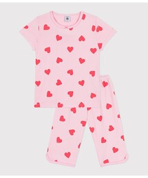 PETIT BATEAU（プチバトー）の「ハートプリント半袖パジャマ（ルームウェア/パジャマ）」