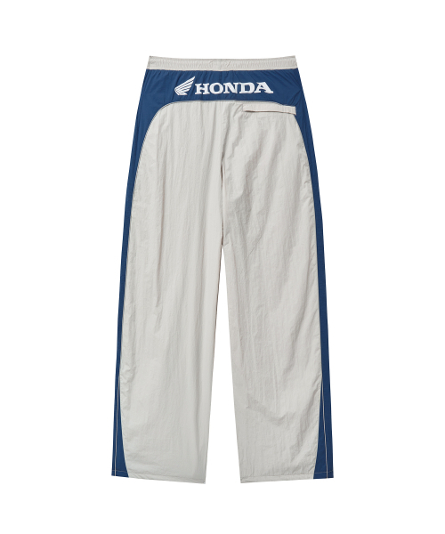 PHYPS MOTORCYCLE(フィップスモーターサイクル)の「Nylon Multi Logo Pants White(スウェットパンツ・レディース・その他・SMALL/MEDIUM/LARGE/X-LARGE)」の3枚目の写真