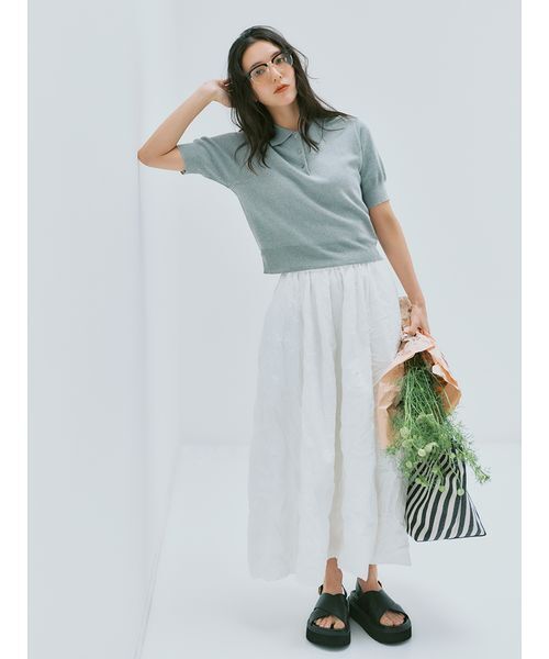 Mila Owen(ミラオーウェン)の「【EYE-CONIC SUMMER】ハーフリムダテメガネ(サングラス・レディース・ブラウン・F)」の8枚目の写真