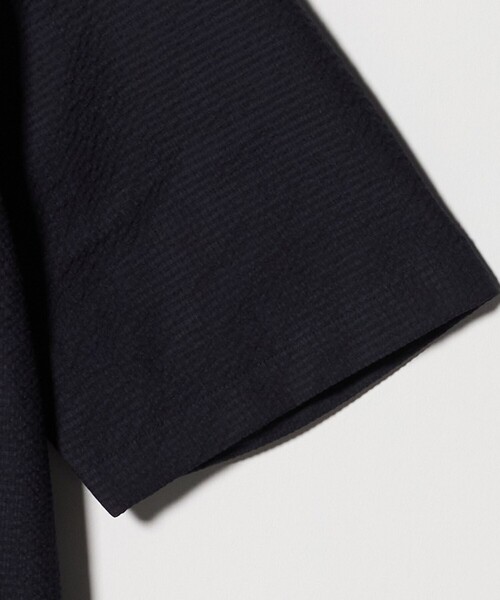 A DAY IN THE LIFE UNITED ARROWS（アデイインザライフユナイテッドアローズ）の「Dot Air® チェック サッカー ボタンダウン シャツ-ストレッチ-＜A DAY IN THE LIFE＞（シャツ/ブラウス・メンズ・ホワイト/ネイビー/ロイヤルブルー/その他1・M/L/S/XL）」の7枚目の写真