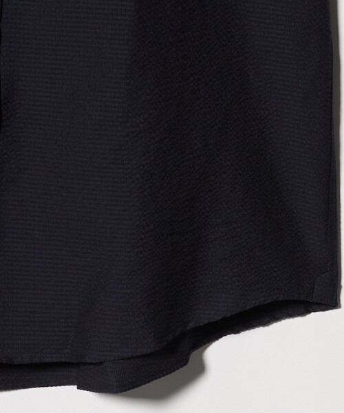 A DAY IN THE LIFE UNITED ARROWS（アデイインザライフユナイテッドアローズ）の「Dot Air® チェック サッカー ボタンダウン シャツ-ストレッチ-＜A DAY IN THE LIFE＞（シャツ/ブラウス・メンズ・ホワイト/ネイビー/ロイヤルブルー/その他1・M/L/S/XL）」の8枚目の写真