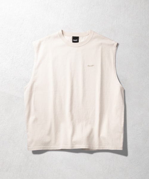 HUF(ハフ)の「huf eightynine SLEEVELESS TOP(Tシャツ/カットソー・メンズ・クリーム/ブラック/パープル・S/XL/L/M)」の3枚目の写真