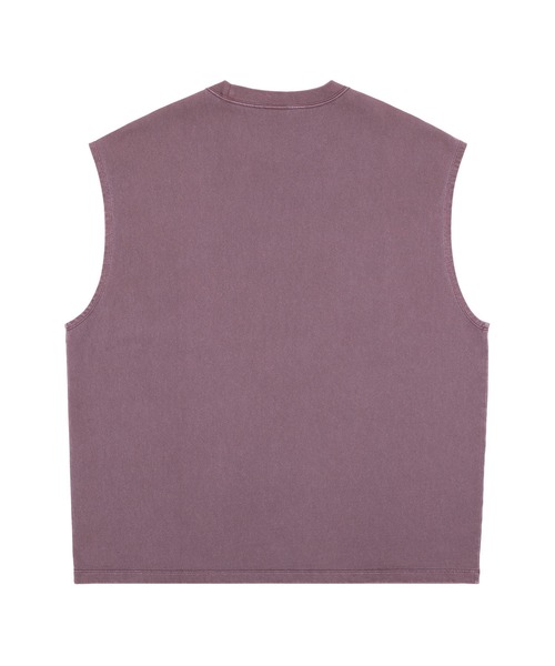 HUF(ハフ)の「huf eightynine SLEEVELESS TOP(Tシャツ/カットソー・メンズ・クリーム/ブラック/パープル・S/XL/L/M)」の13枚目の写真