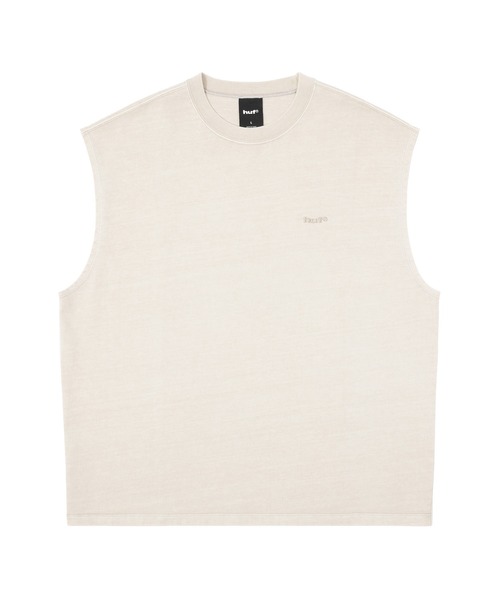 HUF(ハフ)の「huf eightynine SLEEVELESS TOP(Tシャツ/カットソー・メンズ・クリーム/ブラック/パープル・S/XL/L/M)」の9枚目の写真
