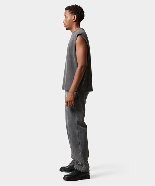 HUF(ハフ)の「huf eightynine SLEEVELESS TOP(Tシャツ/カットソー・メンズ・クリーム/ブラック/パープル・S/XL/L/M)」の17枚目の写真
