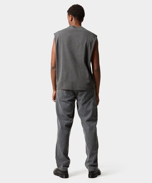 HUF(ハフ)の「huf eightynine SLEEVELESS TOP(Tシャツ/カットソー・メンズ・クリーム/ブラック/パープル・S/XL/L/M)」の18枚目の写真