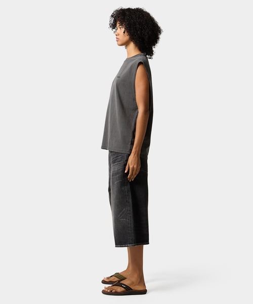 HUF(ハフ)の「huf eightynine SLEEVELESS TOP(Tシャツ/カットソー・メンズ・クリーム/ブラック/パープル・S/XL/L/M)」の20枚目の写真