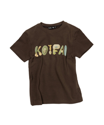 kaifai（カイファイ）の「ストラタ 半袖Tシャツ (ブラウン) K26QB232（Tシャツ/カットソー）」