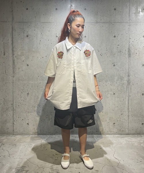 BACANCES ALL INCLUSIVE（バカンサスオールインクルーシブ）の「BLC WORKSHIRTS[BARALION]（シャツ/ブラウス・メンズ・ホワイト/ブラック・M/L/XL）」の22枚目の写真