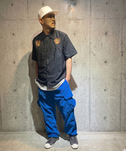 BACANCES ALL INCLUSIVE（バカンサスオールインクルーシブ）の「BLC WORKSHIRTS[BARALION]（シャツ/ブラウス・メンズ・ホワイト/ブラック・M/L/XL）」の21枚目の写真