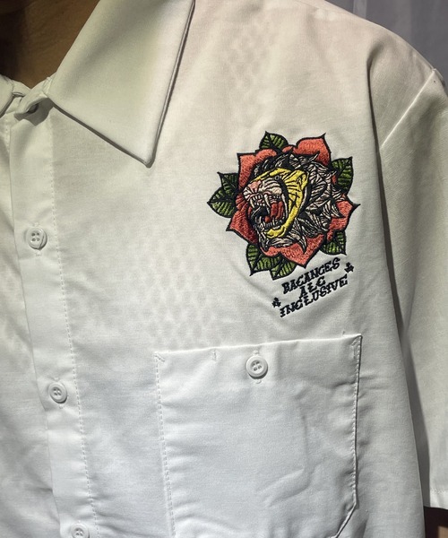 BACANCES ALL INCLUSIVE（バカンサスオールインクルーシブ）の「BLC WORKSHIRTS[BARALION]（シャツ/ブラウス・メンズ・ホワイト/ブラック・M/L/XL）」の19枚目の写真