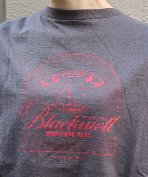 THE SHINZONE(ザ シンゾーン)の「THE SHINZONE/シンゾーン ブラックウェルTEE Blackwell TEE 26AMSCU11(Tシャツ/カットソー・レディース・チャコールグレー/ホワイト・FREE)」の3枚目の写真