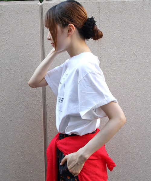 THE SHINZONE(ザ シンゾーン)の「THE SHINZONE/シンゾーン ブラックウェルTEE Blackwell TEE 26AMSCU11(Tシャツ/カットソー・レディース・チャコールグレー/ホワイト・FREE)」の14枚目の写真