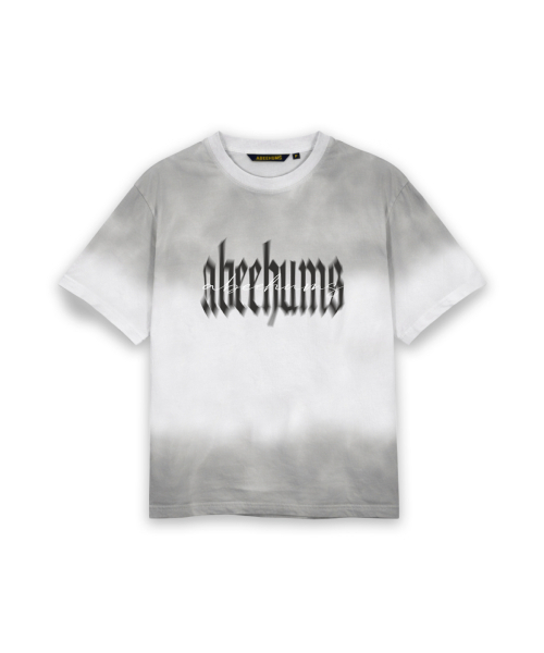ABEEHUMS(アビハムズ)の「ペインテッドスモークウォッシングシャドーハーフティーシャツ ABH365-117 グレー(Tシャツ/カットソー・レディース・グレー・FREE)」の1枚目の写真