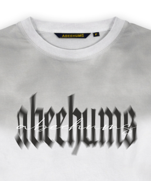 ABEEHUMS(アビハムズ)の「ペインテッドスモークウォッシングシャドーハーフティーシャツ ABH365-117 グレー(Tシャツ/カットソー・レディース・グレー・FREE)」の4枚目の写真