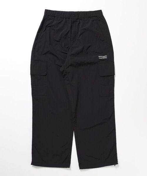 FFEIN(フェイン)の「【撥水加工】FFEIN(フェイン)カーゴナイロンワイドパンツ/ セットアップ ナイロンカーゴパンツ ワイドシルエット ドローコード(カーゴパンツ・メンズ・ブラック/アイボリー/ネイビー・SMALL/X-SMALL/LARGE/MEDIUM)」の20枚目の写真