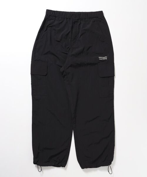 FFEIN(フェイン)の「【撥水加工】FFEIN(フェイン)カーゴナイロンワイドパンツ/ セットアップ ナイロンカーゴパンツ ワイドシルエット ドローコード(カーゴパンツ・メンズ・ブラック/アイボリー/ネイビー・SMALL/X-SMALL/LARGE/MEDIUM)」の21枚目の写真