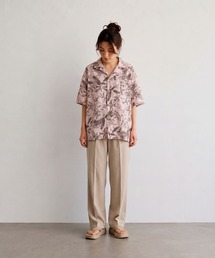 INTERPLAY（インタープレイ）の「【INTERPLAY】Open Collar Minimal S/S Shirt（シャツ/ブラウス）」