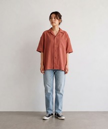 INTERPLAY（インタープレイ）の「【INTERPLAY】Open Collar Minimal S/S Shirt（シャツ/ブラウス）」