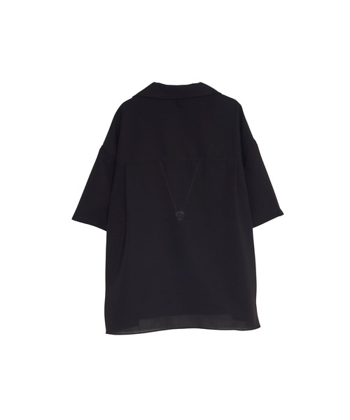 INTERPLAY(インタープレイ)の「【INTERPLAY】Open Collar Minimal S/S Shirt(シャツ/ブラウス・レディース・パープル/ネイビー系/レンガ/ピンク系その他/アイボリー/パープル系その他/サックスブルー/マスタード/サックスブルー系/ブラック・FREE)」の22枚目の写真