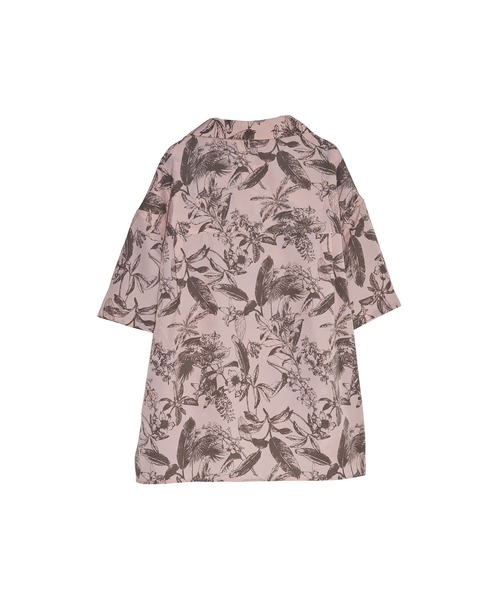 INTERPLAY(インタープレイ)の「【INTERPLAY】Open Collar Minimal S/S Shirt(シャツ/ブラウス・レディース・パープル/ネイビー系/レンガ/ピンク系その他/アイボリー/パープル系その他/サックスブルー/マスタード/サックスブルー系/ブラック・FREE)」の12枚目の写真
