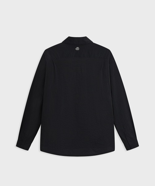 MODE COMMUTER(モードコミューター)の「Textured Calmness Shirt(シャツ/ブラウス・メンズ・ブラック/グレー・SMALL/MEDIUM/LARGE)」の12枚目の写真