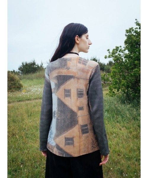 sahara（サハラ）の「【26AW PRE ORDER】Landscape Art Knit（ニット/セーター・レディース・その他1/その他4/その他2/その他3・FREE）」の7枚目の写真