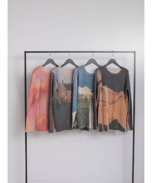 sahara（サハラ）の「【26AW PRE ORDER】Landscape Art Knit（ニット/セーター・レディース・その他1/その他4/その他2/その他3・FREE）」の19枚目の写真