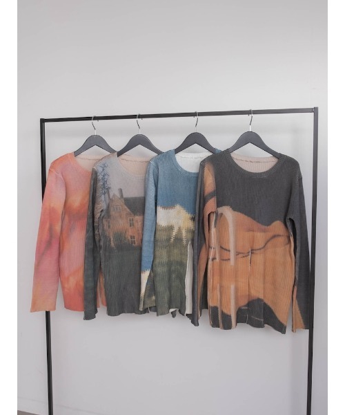 sahara（サハラ）の「【26AW PRE ORDER】Landscape Art Knit（ニット/セーター・レディース・その他1/その他4/その他2/その他3・FREE）」の20枚目の写真