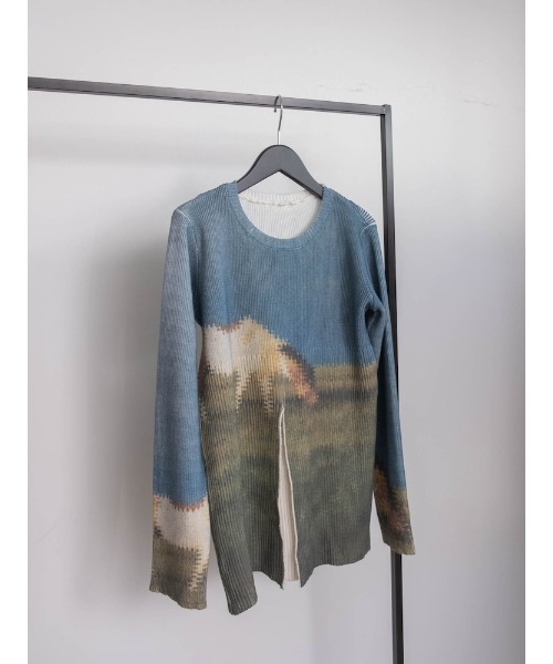 sahara（サハラ）の「【26AW PRE ORDER】Landscape Art Knit（ニット/セーター・レディース・その他1/その他4/その他2/その他3・FREE）」の22枚目の写真