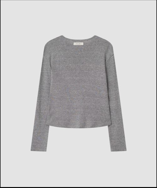 THE LILLE(ザ リル)の「Snow Round T_Gray(Tシャツ/カットソー・レディース・その他・FREE)」の3枚目の写真
