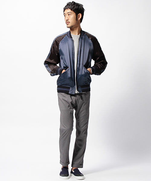 Gramicci（グラミチ）の「GRAMICCI×BEAMS / 別注 スラックス イージーパンツ 16SS（その他パンツ・メンズ・ネイビー/グレー・LARGE/SMALL/MEDIUM）」の20枚目の写真