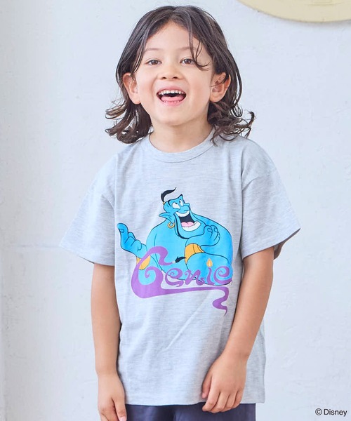 Disney(ディズニー)の「【別注】ディズニープリント半袖Tシャツ(Tシャツ/カットソー・キッズ・イエロー/ライトブルー/パープル/オフホワイト/ホワイト系その他/オレンジ/ピンク/レッド/チャコール/杢グレー・100/150/90/130/80/110/95/140/120)」の3枚目の写真