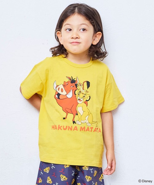 Disney(ディズニー)の「【別注】ディズニープリント半袖Tシャツ(Tシャツ/カットソー・キッズ・イエロー/ライトブルー/パープル/オフホワイト/ホワイト系その他/オレンジ/ピンク/レッド/チャコール/杢グレー・100/150/90/130/80/110/95/140/120)」の10枚目の写真