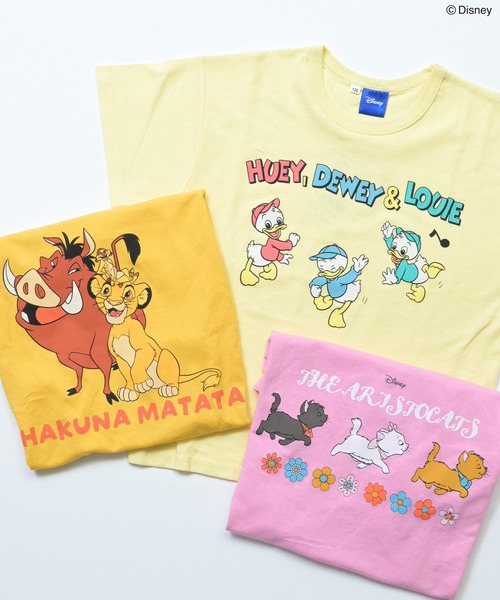 Disney(ディズニー)の「【別注】ディズニープリント半袖Tシャツ(Tシャツ/カットソー・キッズ・イエロー/ライトブルー/パープル/オフホワイト/ホワイト系その他/オレンジ/ピンク/レッド/チャコール/杢グレー・100/150/90/130/80/110/95/140/120)」の12枚目の写真