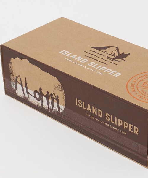ISLAND SLIPPER（アイランドスリッパ）の「＜ISLAND SLIPPER＞レザー トング サンダル（サンダル・メンズ・ブラック・8/10/9）」の11枚目の写真