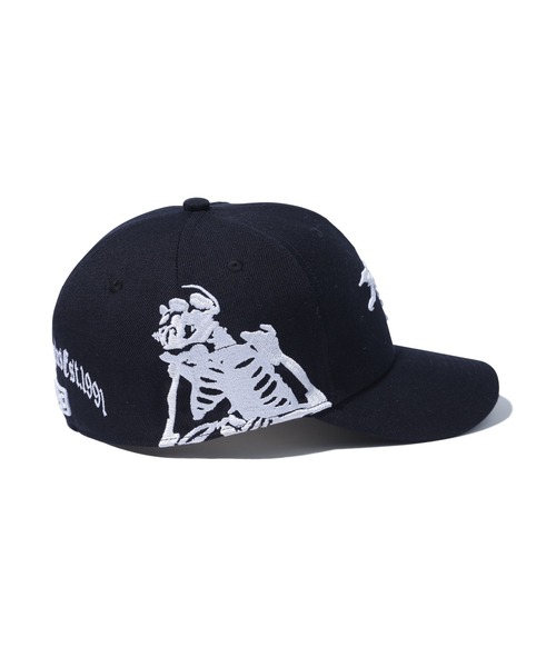 XLARGE(エクストララージ)の「OLD ENGLISH CAP(キャップ・メンズ・ブラック/ブルー/グレー・M/L)」の5枚目の写真