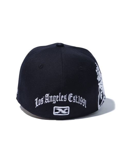 XLARGE(エクストララージ)の「OLD ENGLISH CAP(キャップ・メンズ・ブラック/ブルー/グレー・M/L)」の6枚目の写真