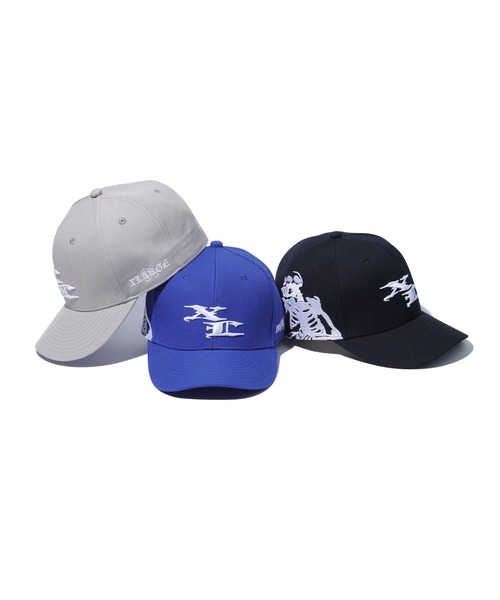 XLARGE(エクストララージ)の「OLD ENGLISH CAP(キャップ・メンズ・ブラック/ブルー/グレー・M/L)」の13枚目の写真