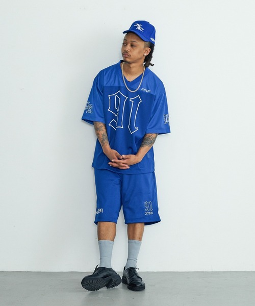 XLARGE(エクストララージ)の「OLD ENGLISH CAP(キャップ・メンズ・ブラック/ブルー/グレー・M/L)」の8枚目の写真
