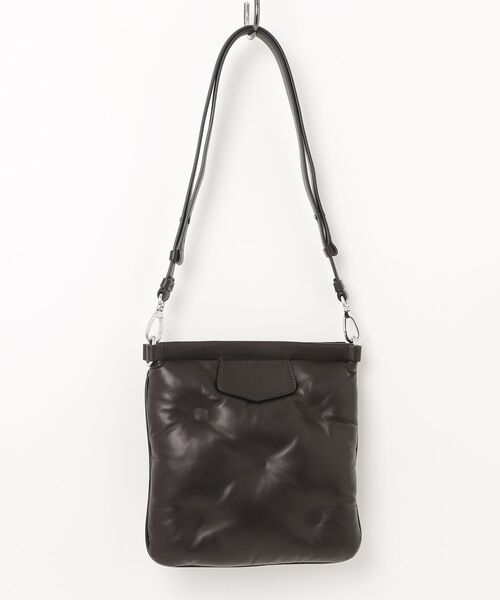 Maison Margiela（メゾンマルジェラ）の「Maison Margiela / メゾン マルジェラ：GLAM SLAM FLAT POCKET：SB1WG0005-P4300[RIP]（ショルダーバッグ・メンズ・ブラック・FREE）」の2枚目の写真