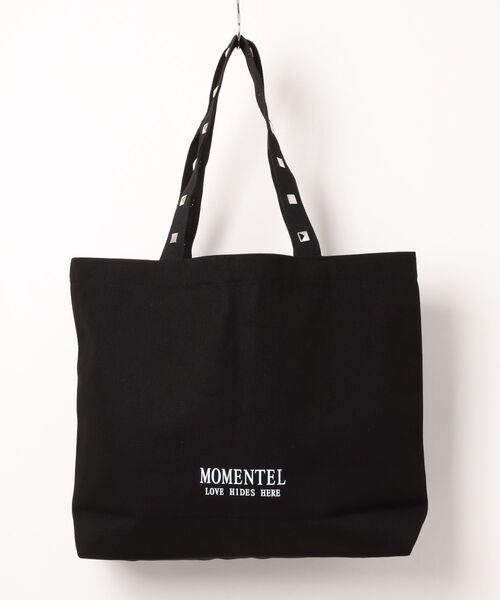L.H.P(エルエイチピー)の「MOMENTEL/モーメンタル/Go! Stud Bag(トートバッグ・レディース・ブラック・F)」の2枚目の写真
