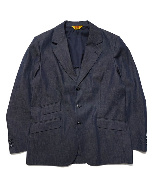 BEN DAVIS(ベンデイビス)の「Denim Jacket 〈Ben Davis Signature collection Curated by POGGY〉/デニムジャケット 3ピース対応(テーラードジャケット・メンズ・インディゴブルー・X-LARGE/LARGE)」の1枚目の写真