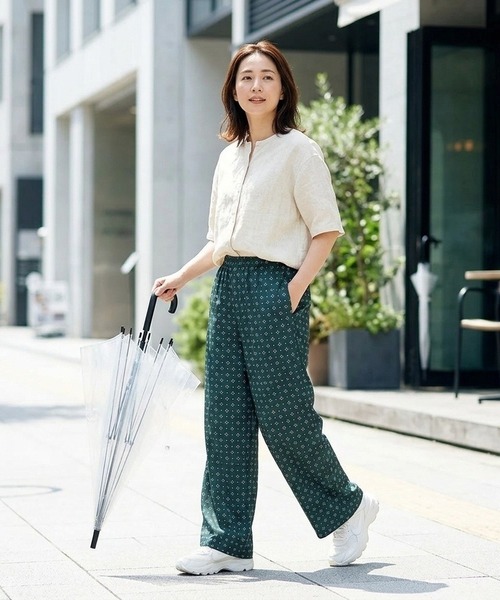 BACKYARD FAMILY(バックヤードファミリー)の「JoliJoli レイニーサニーデイプレイパンツ(その他パンツ・レディース・ブラック系その他/ベージュ系その他/グリーン系その他2/ブルー系その他/グリーン系その他/ブラック系その他2・FREE)」の14枚目の写真