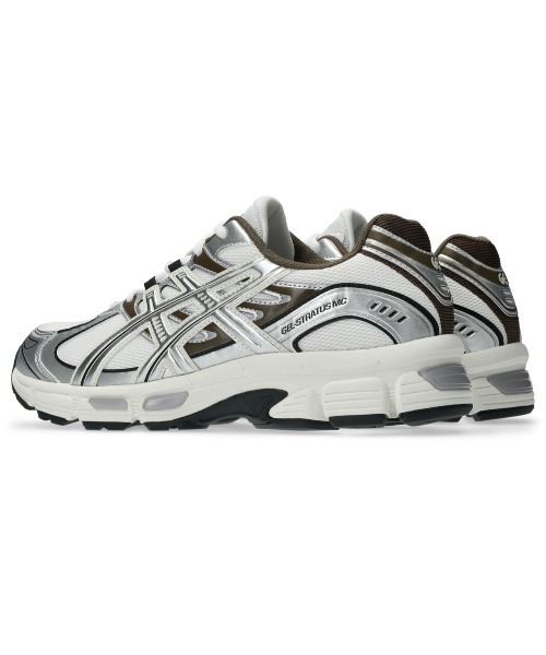 ASICS(アシックス)の「GEL-STRATUS MC / ゲルストラタス エムシー(スニーカー・メンズ・ホワイト×シルバー・26.5/24/23.5/28.5/26/22.5/25/29/23/24.5/28/25.5/27/27.5)」の6枚目の写真